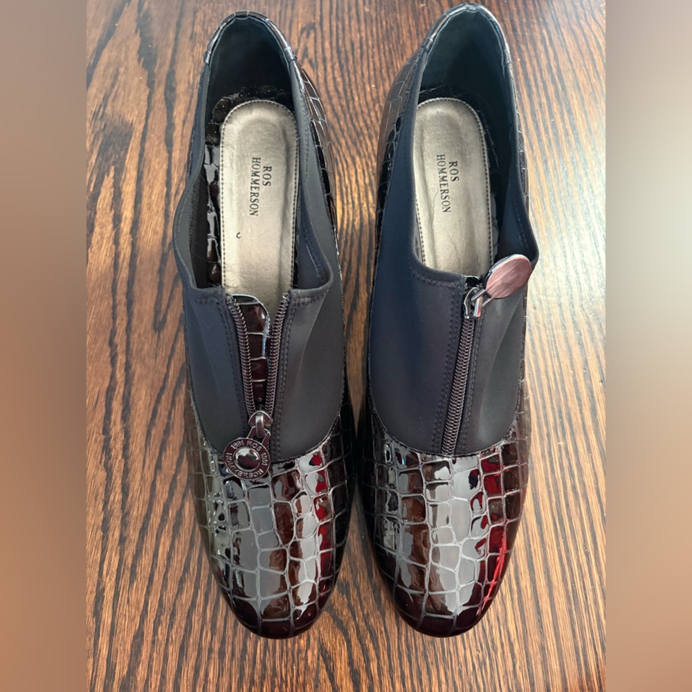 Ros Hommerson Black and Red Heels